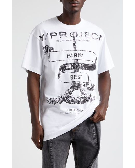 Y / Project Evergreen Paris Best Organic Cotton Graphic T-Shirt Small