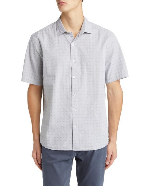 Robert Barakett Good Spring Short Sleeve Button-Up Shirt Small