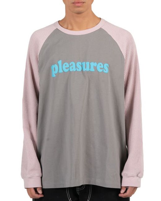 Pleasures Intercourse Colorblock Cotton Graphic T-Shirt Small