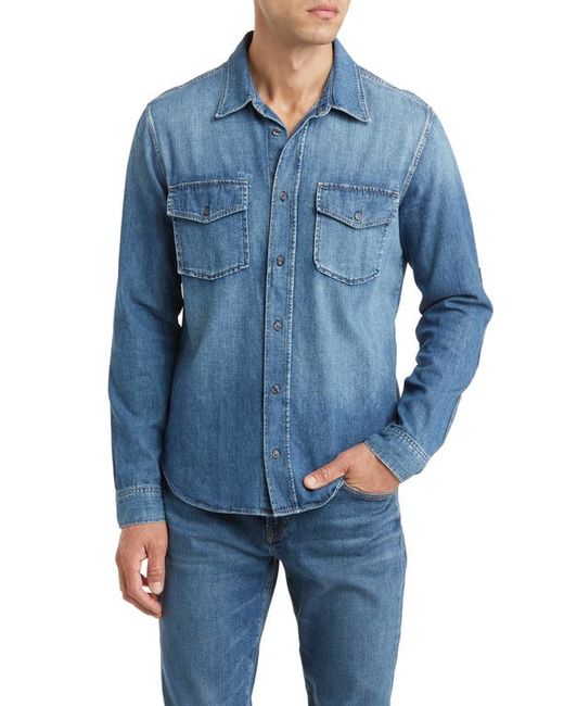 Citizens of Humanity Cairo Denim Button-Up Utility Shirt Small