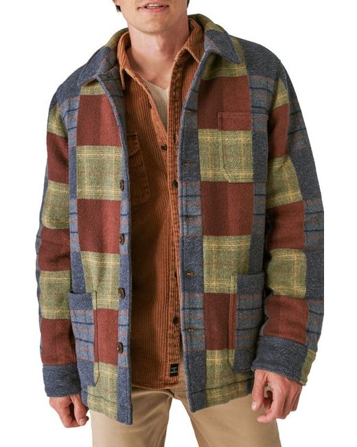 Lucky Brand Flannel Chore Jacket Small