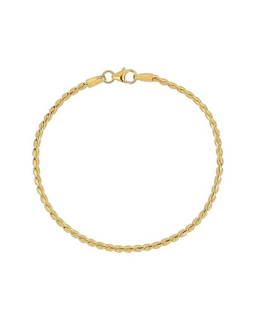 Bony Levy Kiera 14K Gold Twisted Chain Bracelet