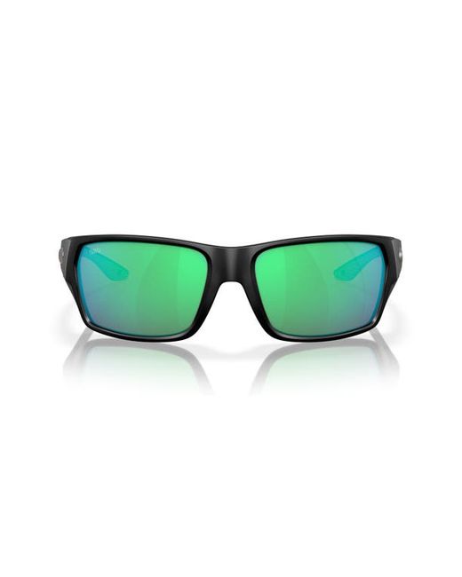 Costa Del Mar Tailfin 60mm Polarized Sunglasses Black Mirror