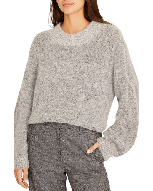 Club Monaco Alpaca Blend Sweater Medium Heather Grey/Gris Xx-Small