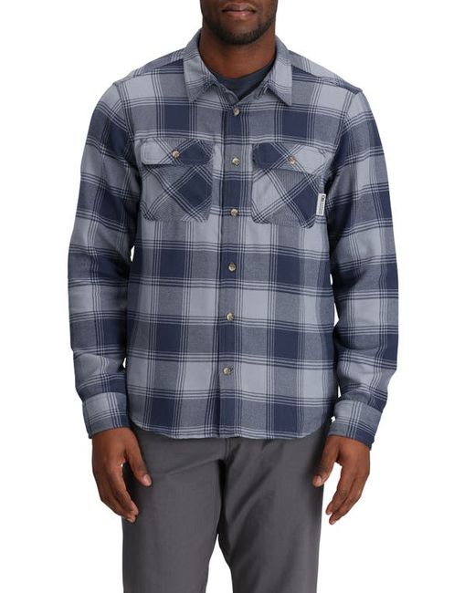 Outdoor Research Feedback Plaid Flannel Overshirt