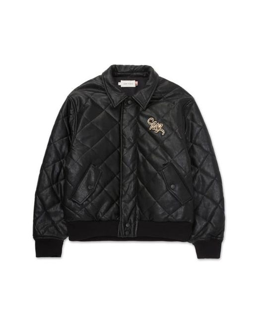Honor The Gift Wool Blend Quilted Bomber Jacket