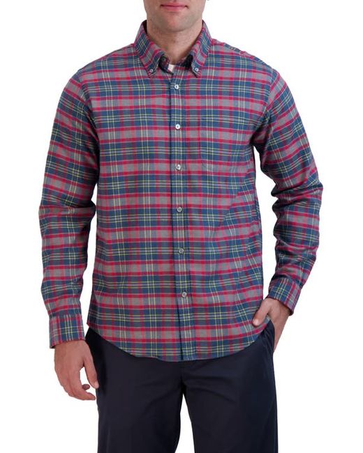 Brooks Brothers Plaid Flannel Button-Down Shirt Medium