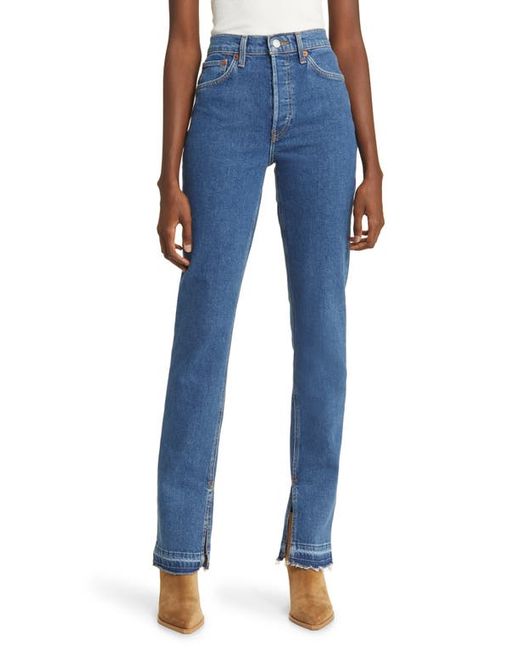 Re/Done 70s High Waist Skinny Bootcut Jeans