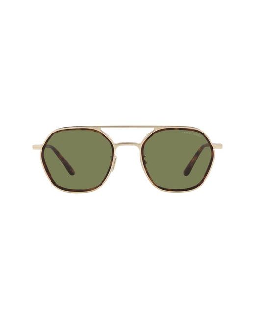 Armani Exchange 53mm Pillow Sunglasses