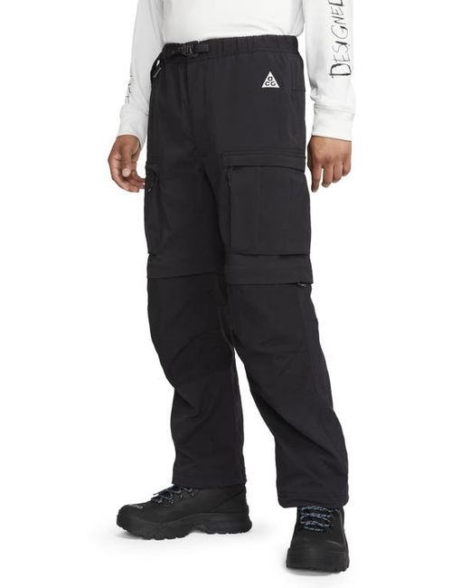 Nike ACG Smith Summit Convertible Cargo Pants Black/Anthracite/White Small