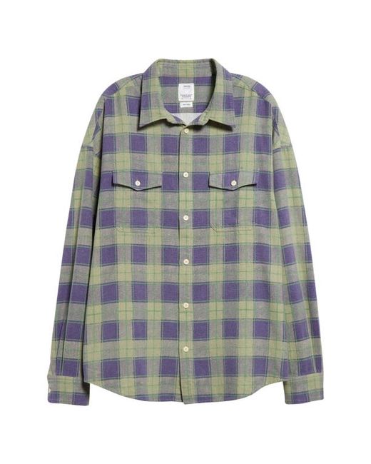 Visvim Pioneer Khadi Check Brushed Flannel Button-Up Shirt