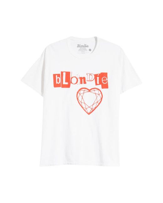 Merch Traffic Blondie Red Heart Cotton Graphic T-Shirt Small
