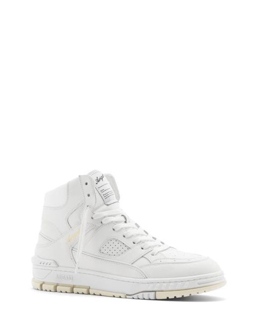 Axel Arigato Area High-Top Leather Sneaker White 7.5Us