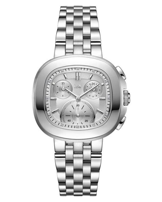 Jbw Coast Lab-Created Diamond Bracelet Watch 23mm