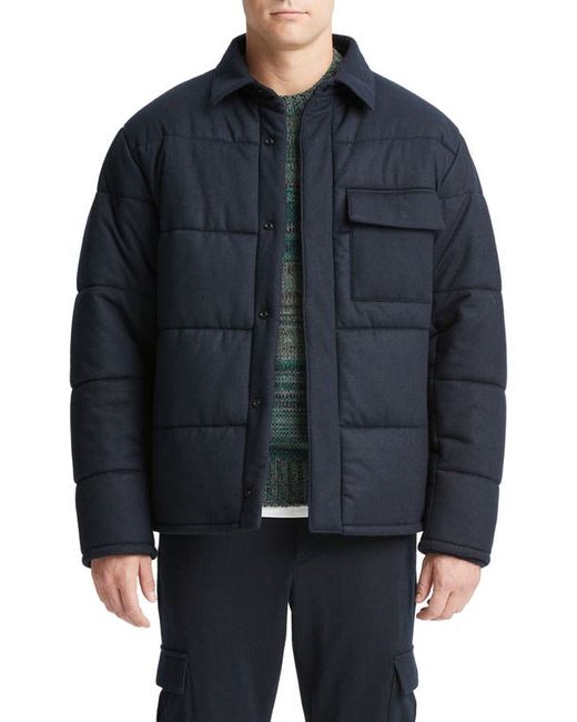 Vince Cozy Quilted Wool Jacket Small