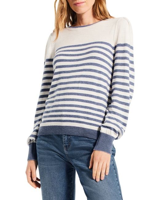 Nic+Zoe Stripe Sweater Small