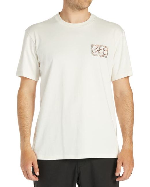 Billabong Traces Organic Cotton Graphic T-Shirt Small