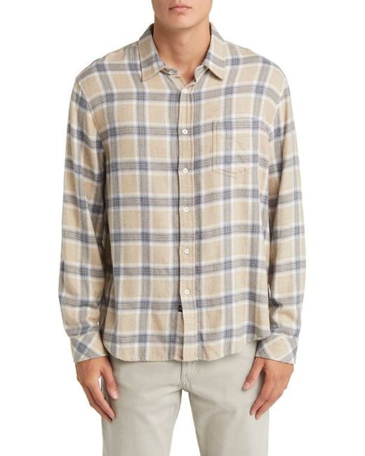 Rails Lennox Plaid Flannel Button-Up Shirt Small