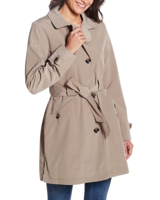 Gallery Belted Raincoat