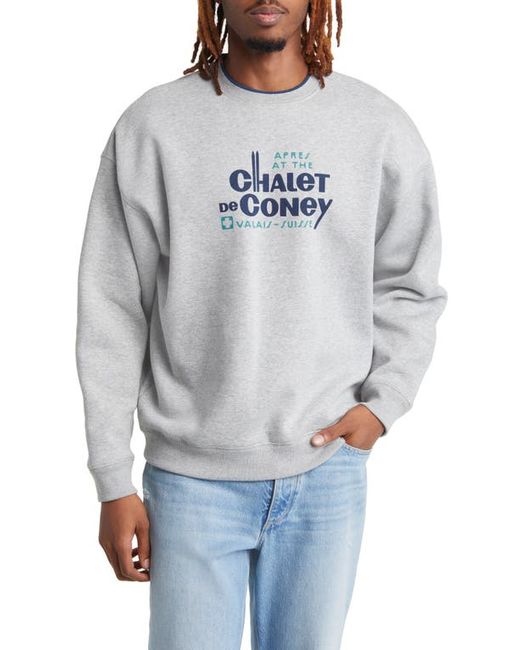 Coney Island Picnic Chalet Fleece Sweatshirt Medium
