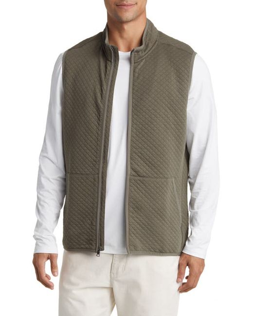 Rhone Gramercy Quilted Zip Vest Small