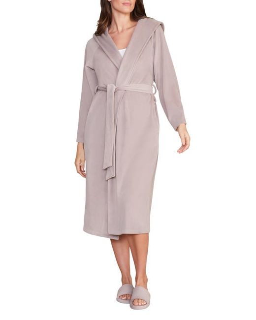 Barefoot Dreams LuxeChic Hooded Velour Robe