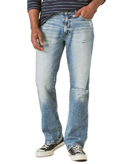 Lucky Brand Easy Rider Ripped Bootcut Jeans 29 X 32