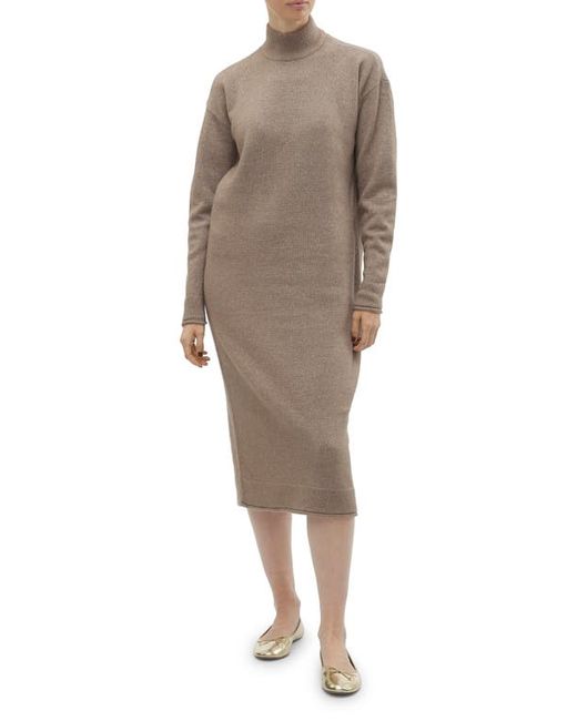 Vero Moda Kaden Long Sleeve Mock Neck Sweater Dress X-Small