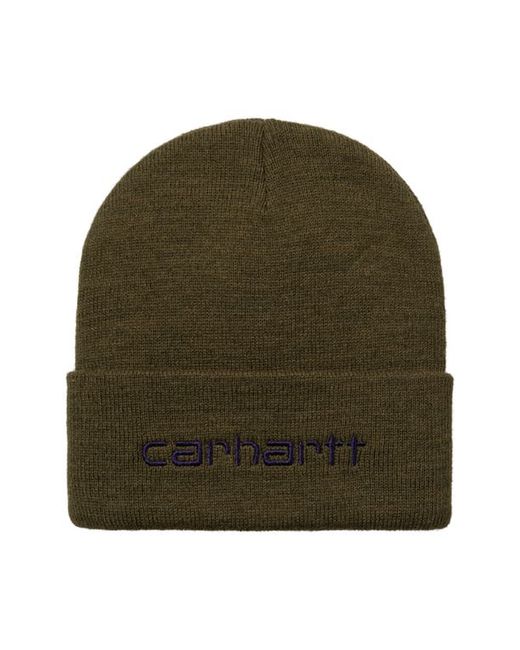 Carhartt Work In Progress Script Logo Cuff Beanie Highland Cassis