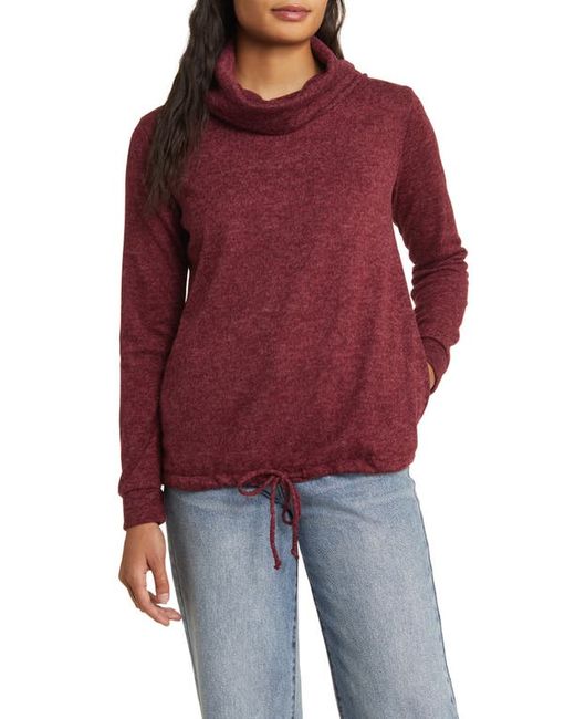 Loveappella Cowl Neck Knit Top X-Small