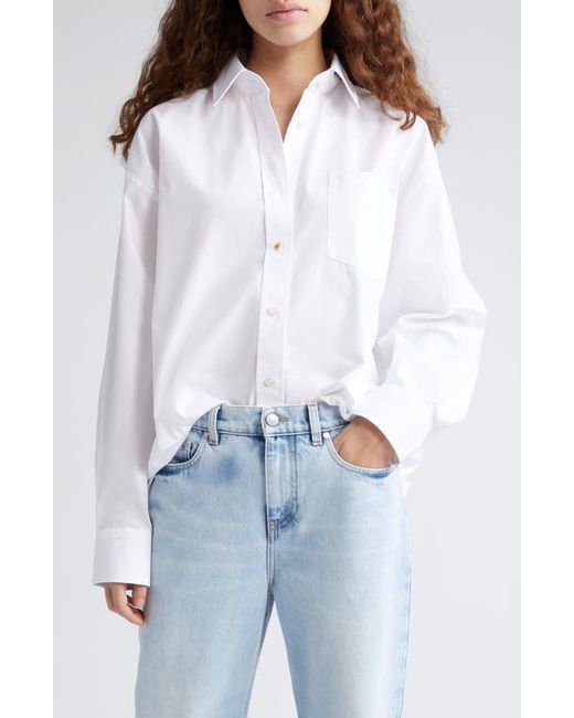 Stella McCartney Oversize Cotton Button-Up Shirt 2 Us