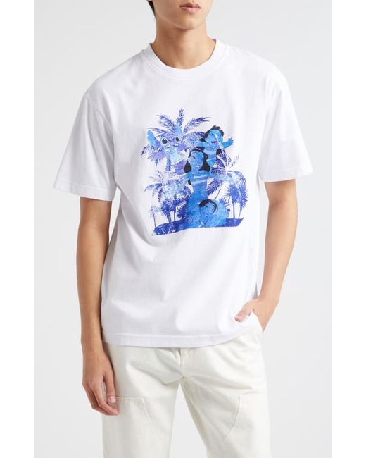 Wahine x Disney Gender Inclusive Lilo Stitch Ohana Cotton Graphic T-Shirt