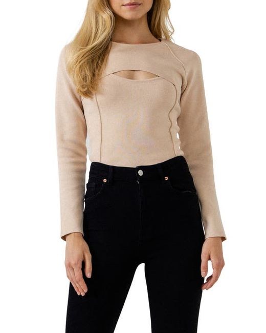 Endless Rose Cutout Detail Sweater X-Small