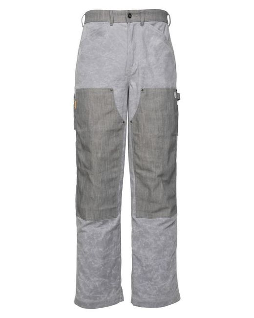 Round Two Double Knee Wax Cotton Carpenter Pants