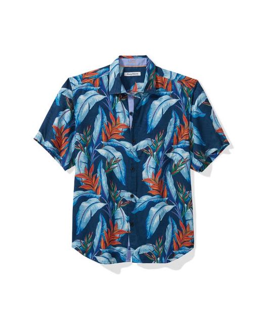 Tommy Bahama Hot Tropics Silk Button-Up Shirt Small