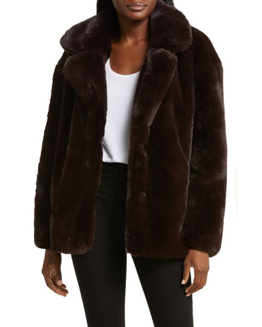 Blank NYC Faux Fur Coat X-Small