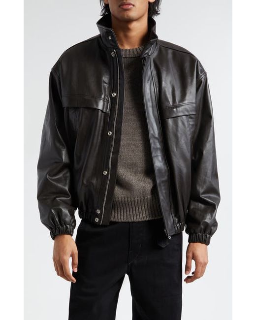 Lemaire Boxy Leather Jacket