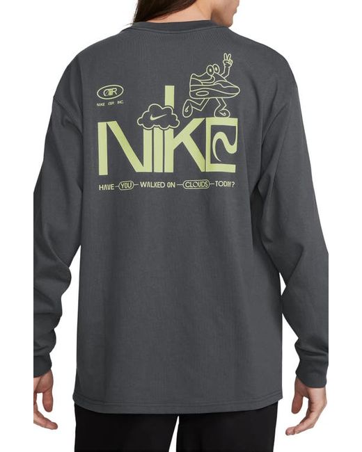 Nike Sportswear Air Oversize Long Sleeve Graphic T-Shirt Medium