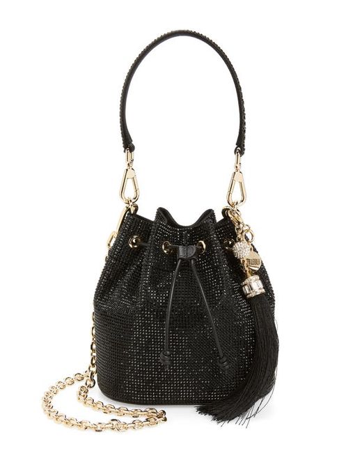 Judith Leiber Couture Piper Crystal Embellished Bucket Bag
