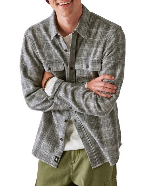 Lucky Brand Plaid Flannel Button-Up Shirt