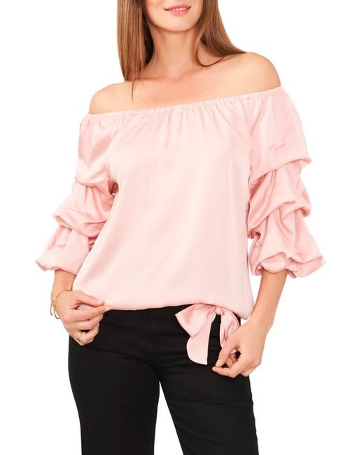 Vince Camuto Off the Shoulder Bubble Sleeve Top