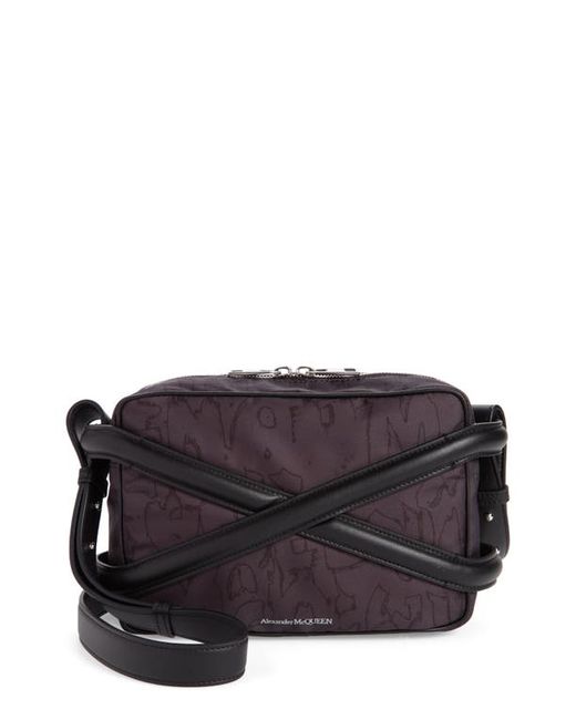Alexander McQueen The Harness Textile Faux Leather Camera Bag