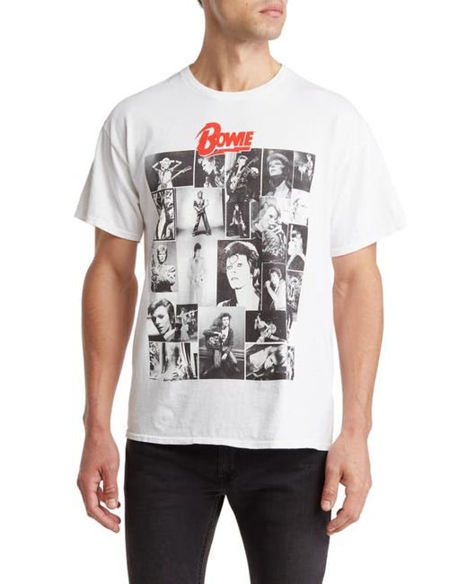 Merch Traffic David Bowie Photo Collage Graphic T-Shirt Small