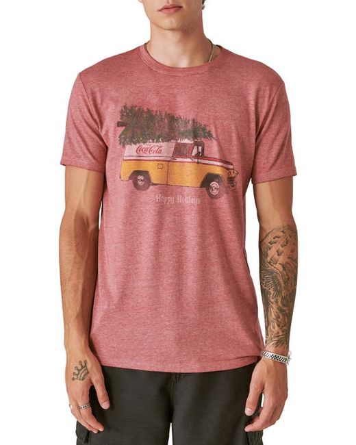 Lucky Brand Coca-Cola Truck Graphic T-Shirt Small