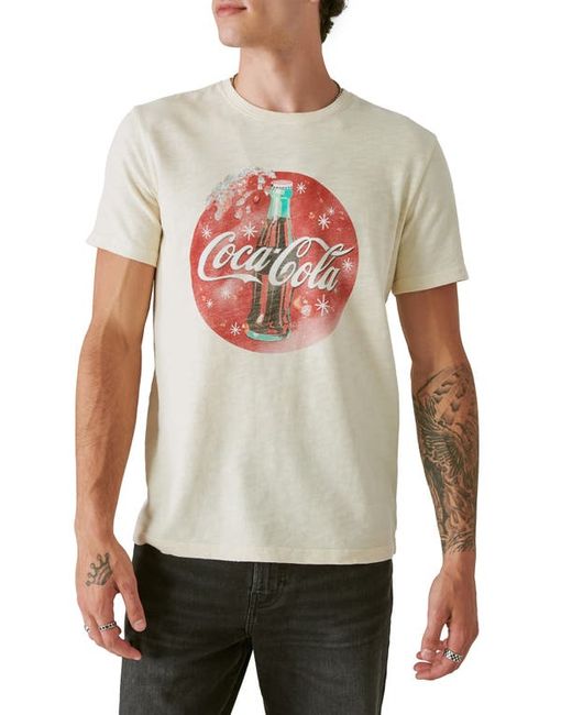 Lucky Brand Coca-Cola Bottle Cotton Graphic T-Shirt Small
