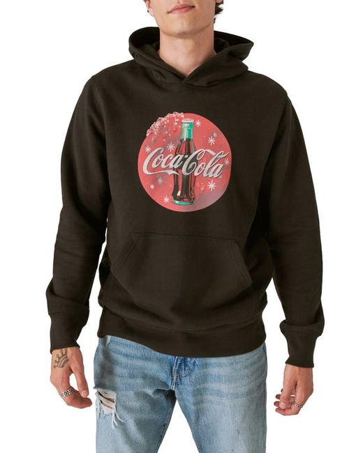 Lucky Brand Coca Cola Bottle Cotton Hoodie Small