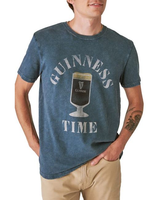 Lucky Brand Guinness Time Cotton Graphic T-Shirt Small