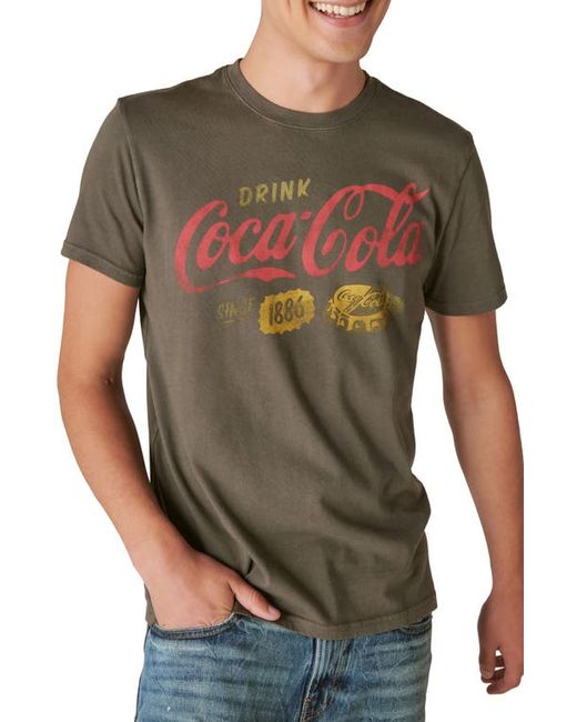 Lucky Brand Coke Ice Cold Cotton Graphic T-Shirt Small