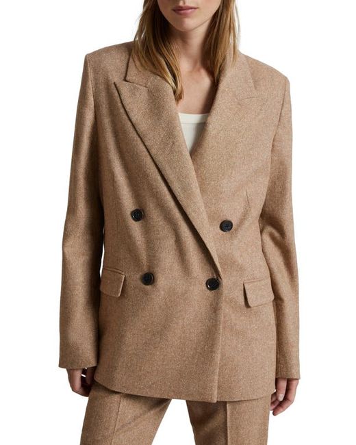 Other Stories Tweed Double Breasted Blazer