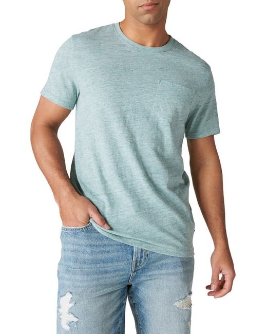 Lucky Brand Cotton Blend Pocket T-Shirt